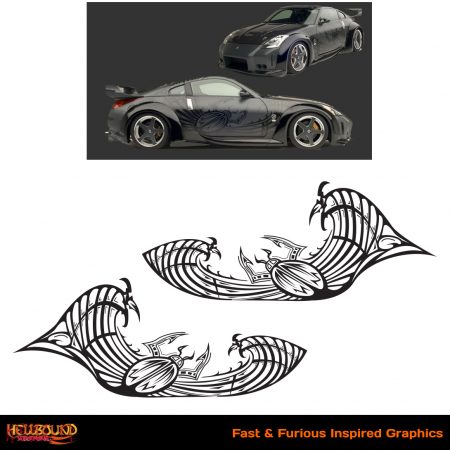 Fast and Furious 350Z Inspired Decals